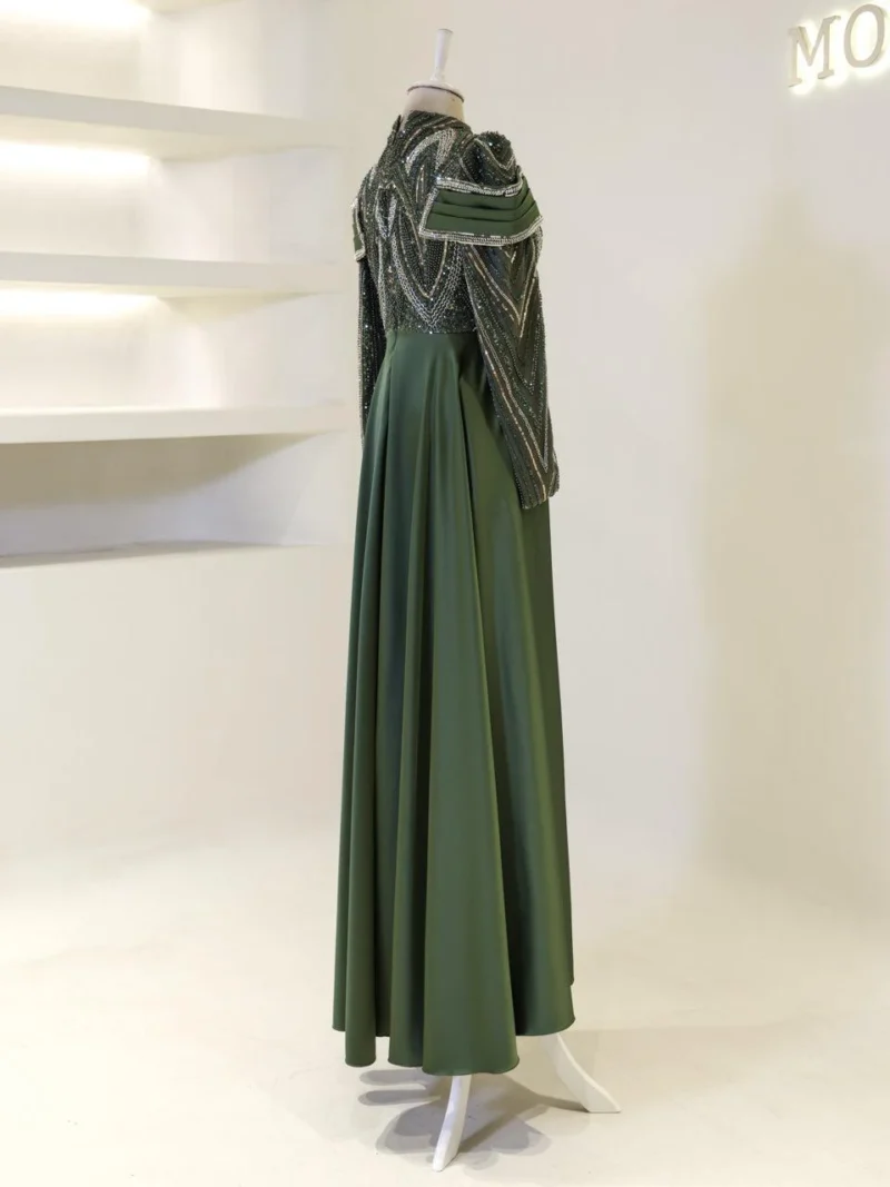 Eftina Modest Evening Dress