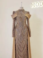 Eftina Modest Evening Dress