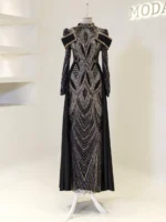 Eftina Modest Evening Dress