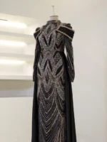 Eftina Modest Evening Dress