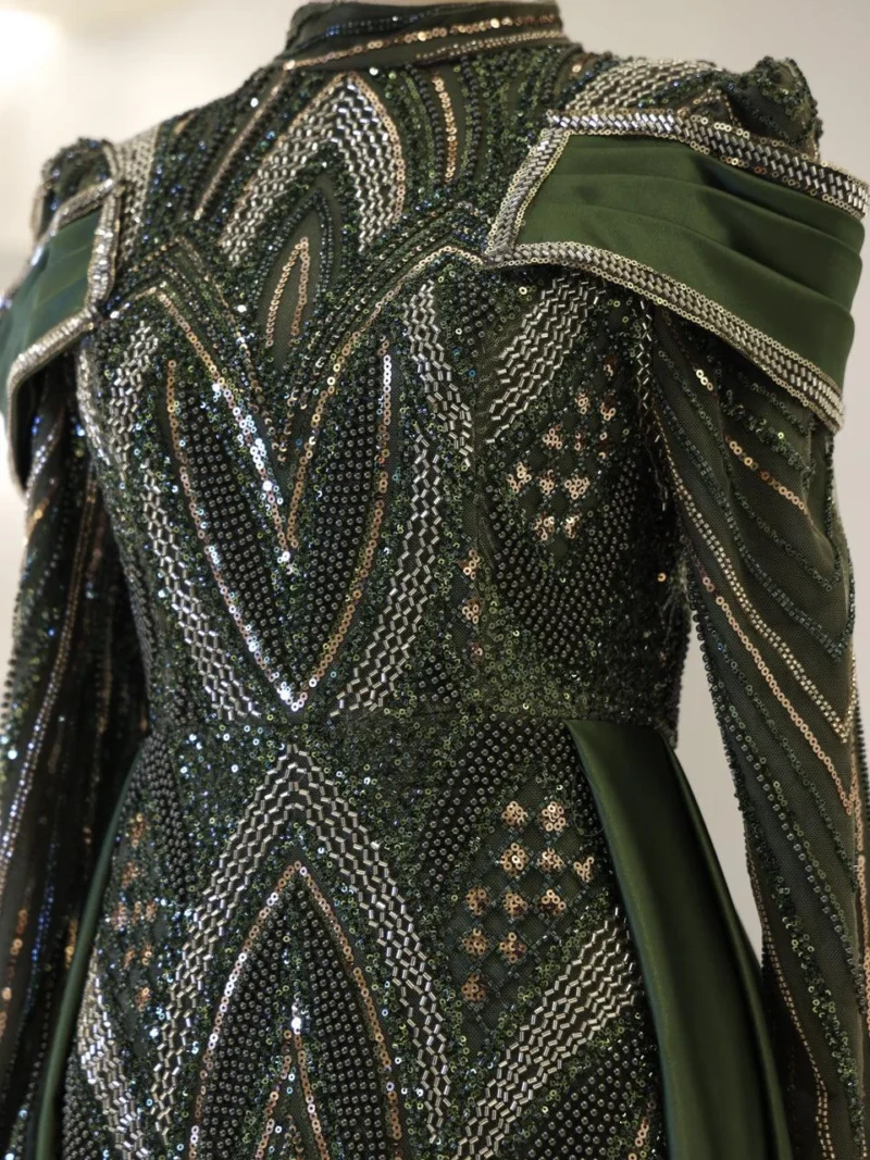 Eftina Modest Evening Dress