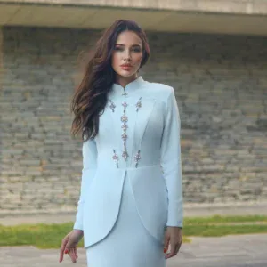 Elara Modest Evening Dress