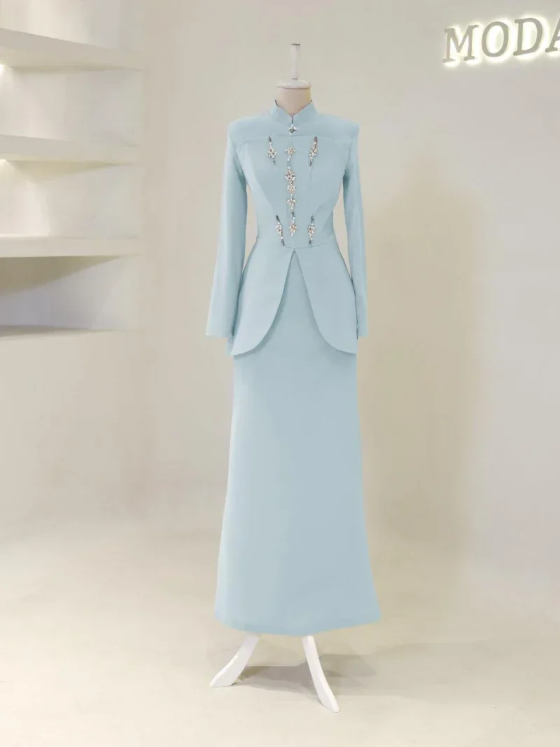 Elara Modest Evening Dress