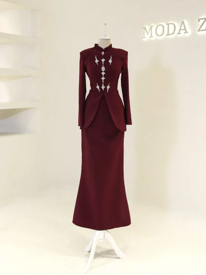 Elara Modest Evening Dress