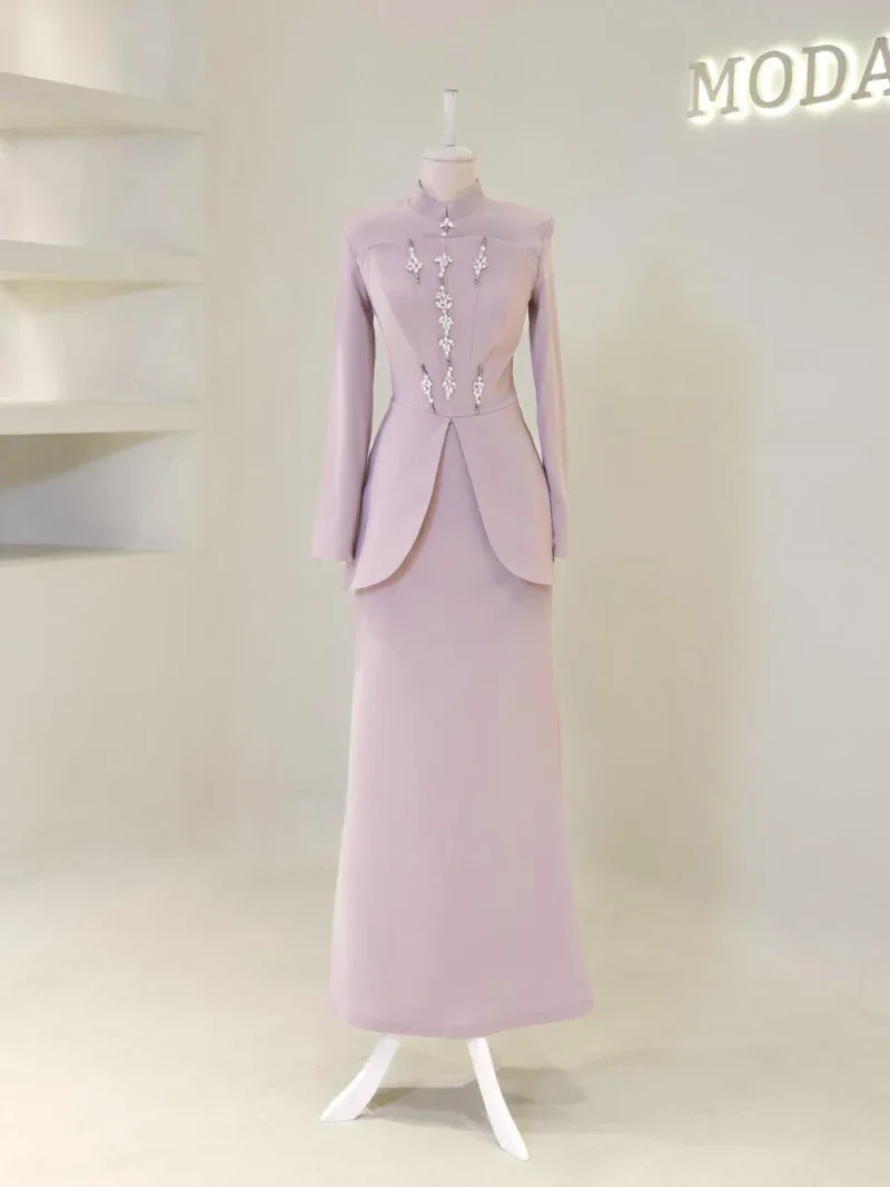 Elara Modest Evening Dress
