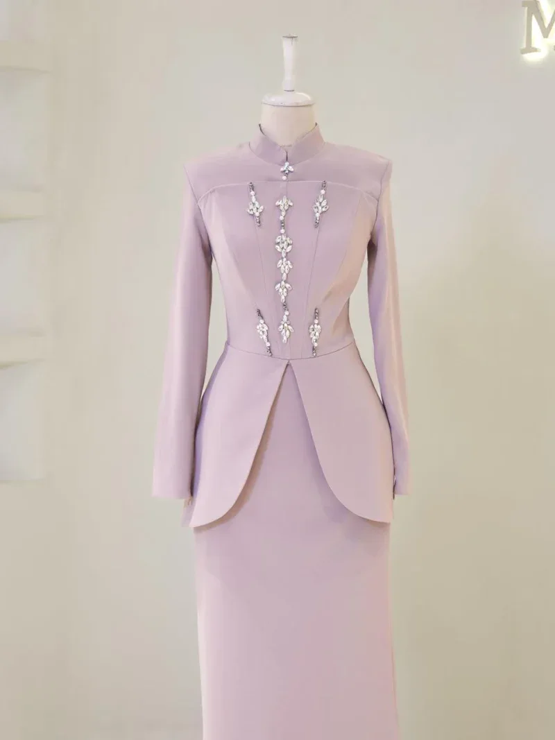 Elara Modest Evening Dress