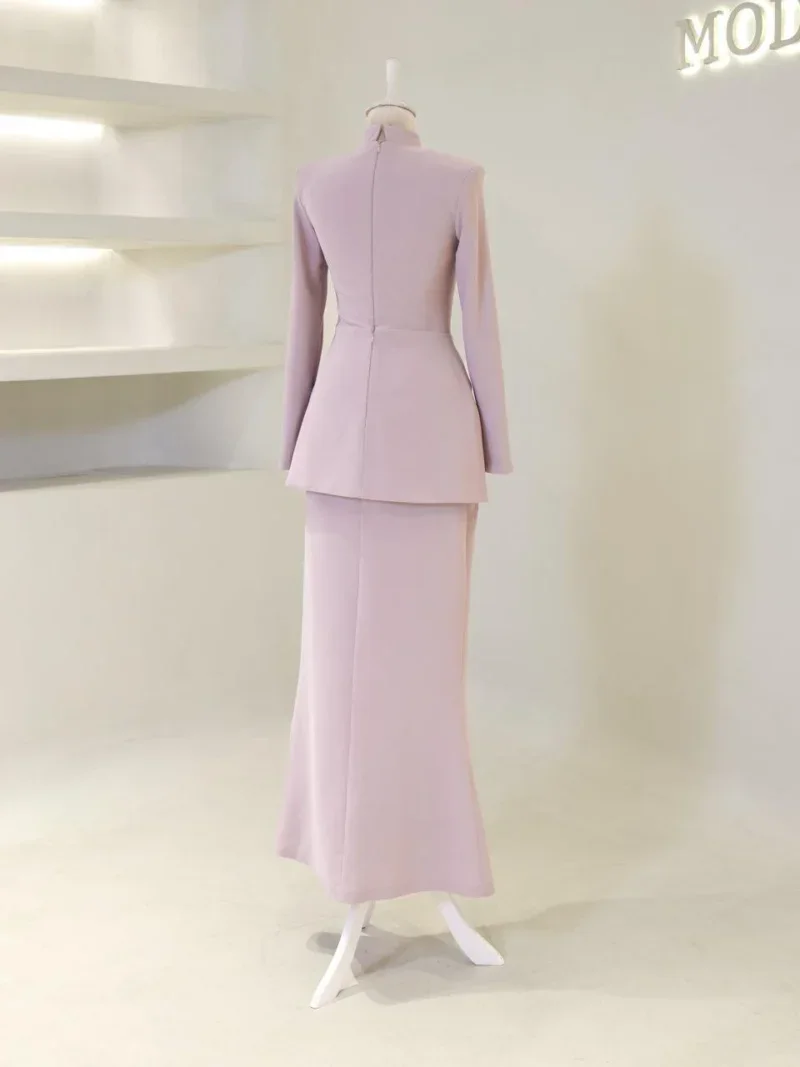 Elara Modest Evening Dress