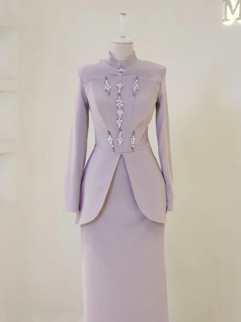 Elara Modest Evening Dress