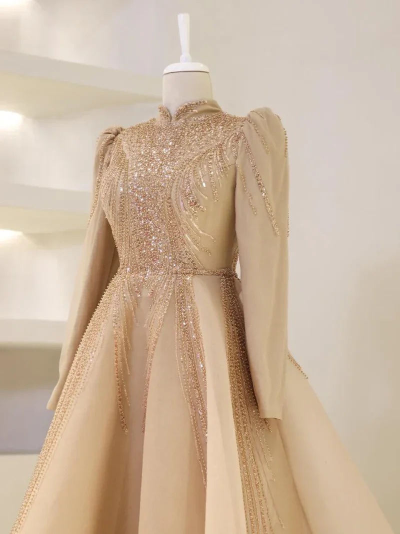 Elsa Modest Evening Dress