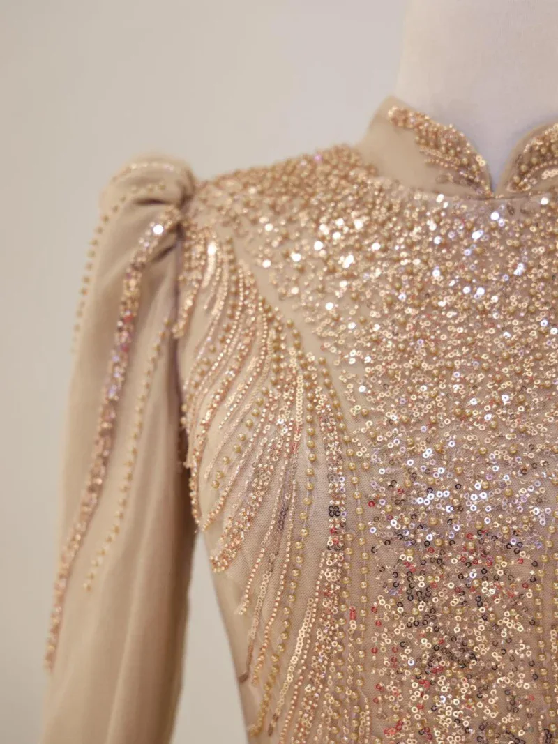 Elsa Modest Evening Dress