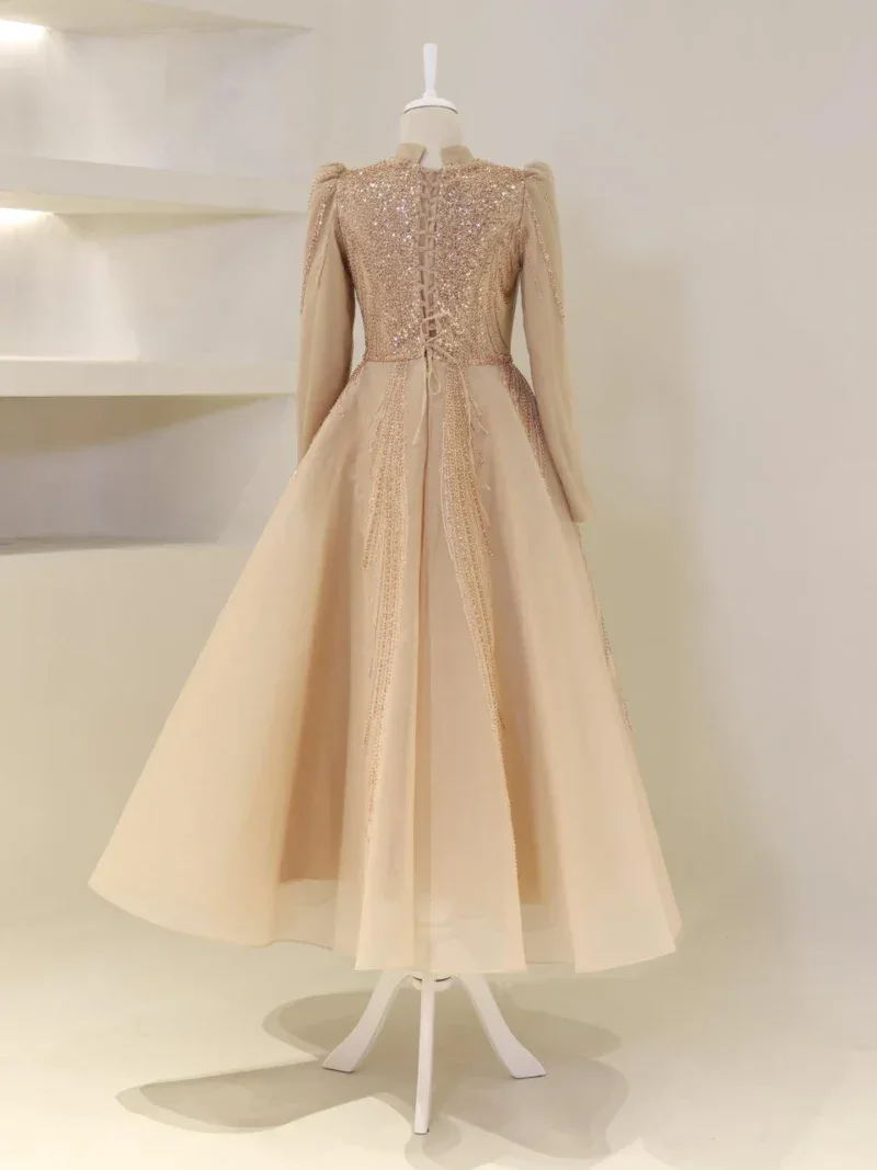 Elsa Modest Evening Dress