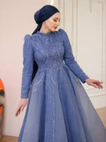 Elsa Modest Evening Dress