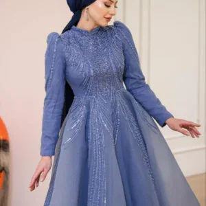 Elsa Modest Evening Dress