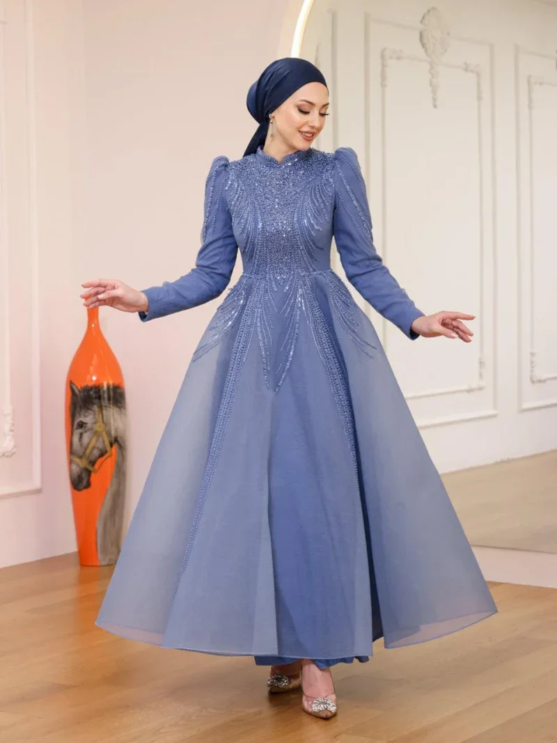 Elsa Modest Evening Dress