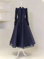 Elsa Modest Evening Dress