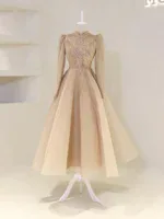 Elsa Modest Evening Dress