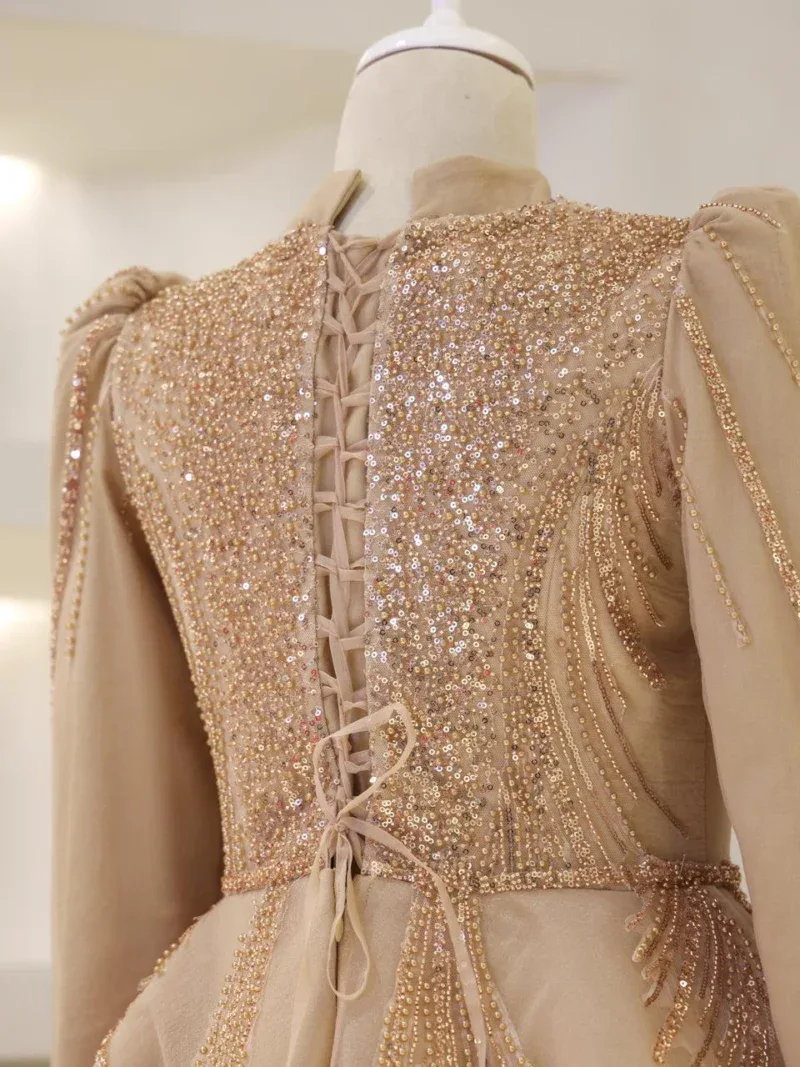 Elsa Modest Evening Dress