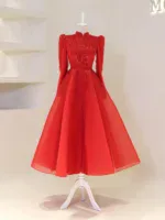 Elsa Modest Evening Dress