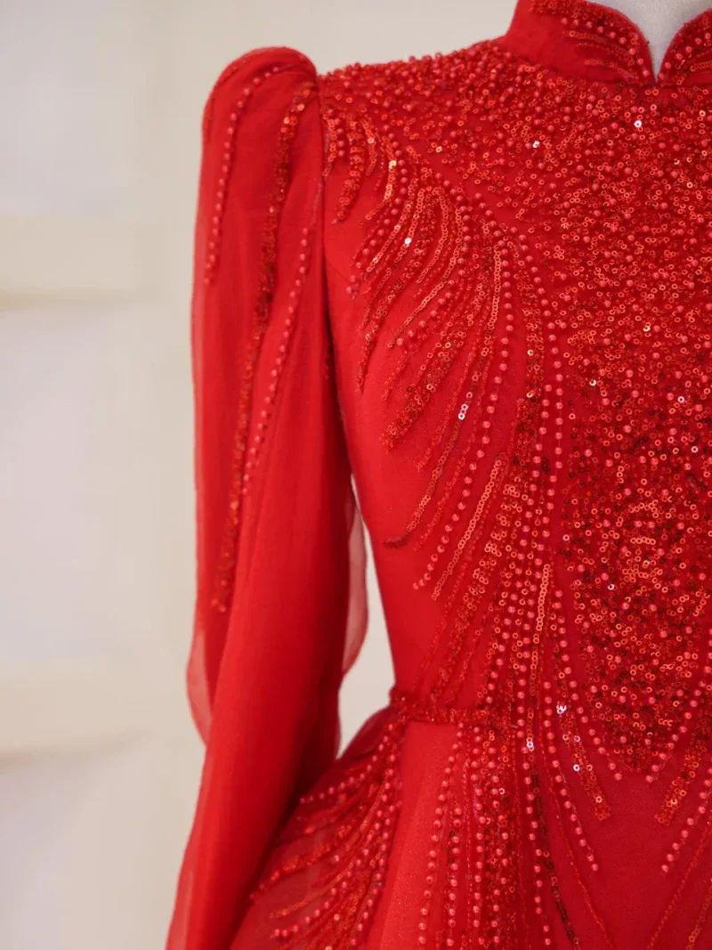 Elsa Modest Evening Dress