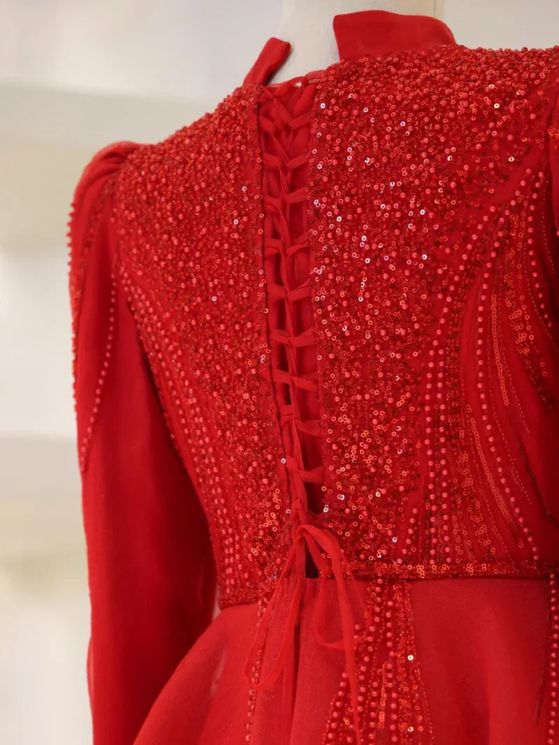 Elsa Modest Evening Dress