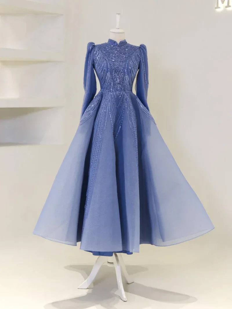 Elsa Modest Evening Dress