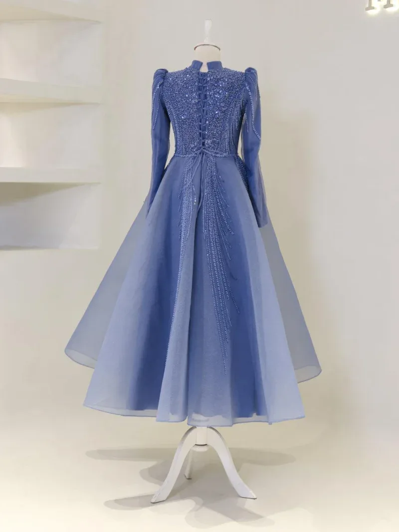 Elsa Modest Evening Dress