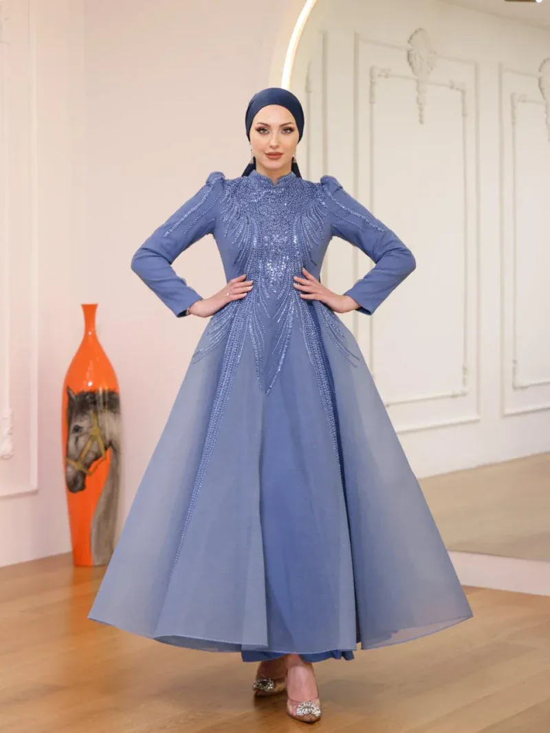 Elsa Modest Evening Dress