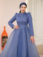 Elsa Modest Evening Dress