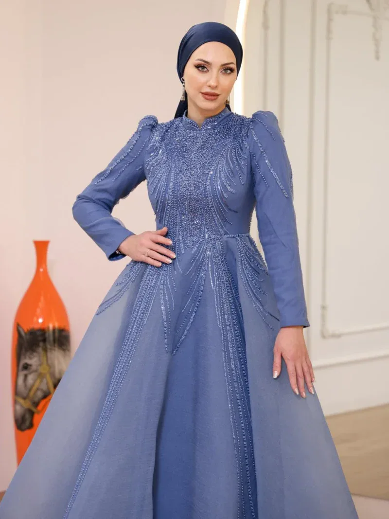 Elsa Modest Evening Dress