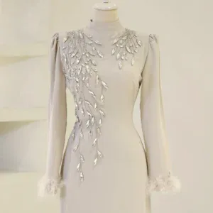 Erva Modest Evening Dress