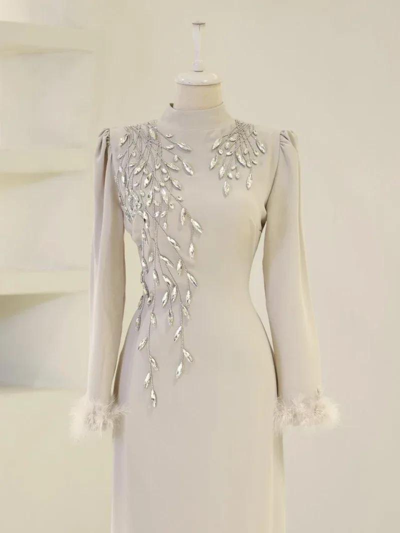 Erva Modest Evening Dress