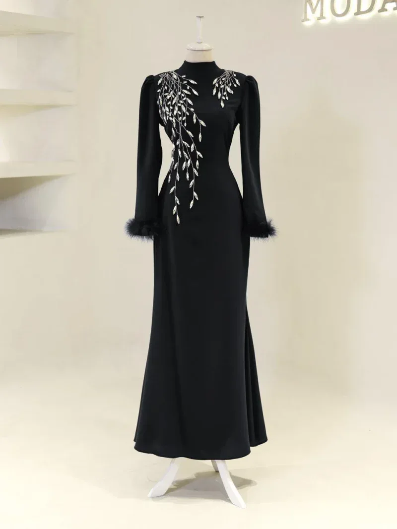 Erva Modest Evening Dress