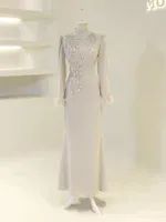 Erva Modest Evening Dress