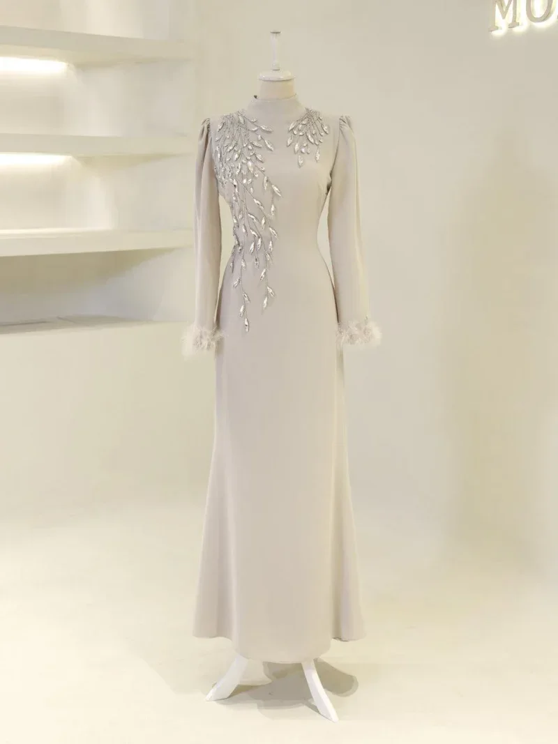 Erva Modest Evening Dress