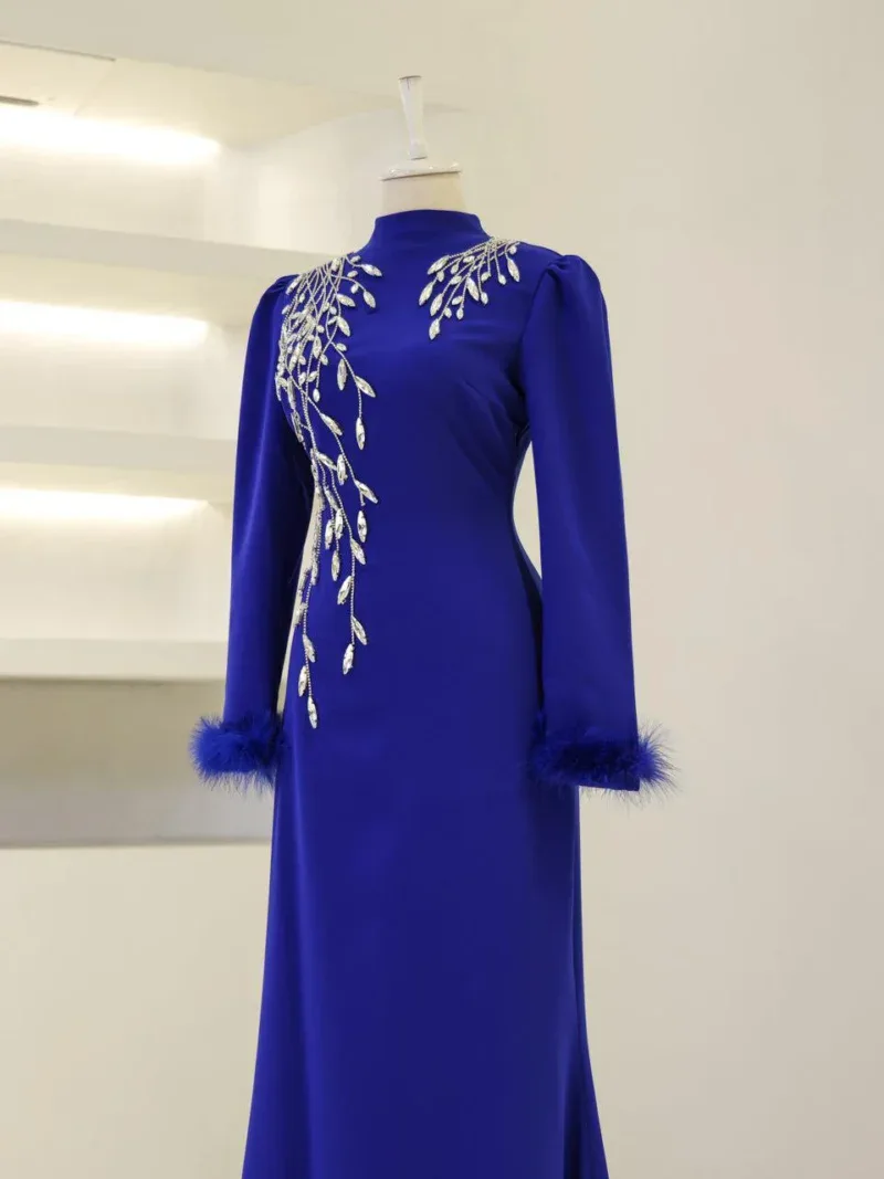 Erva Modest Evening Dress