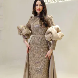 Geraldine Modest Evening Dress