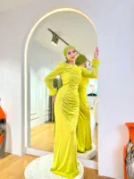 Gilda Modest Evening Dress