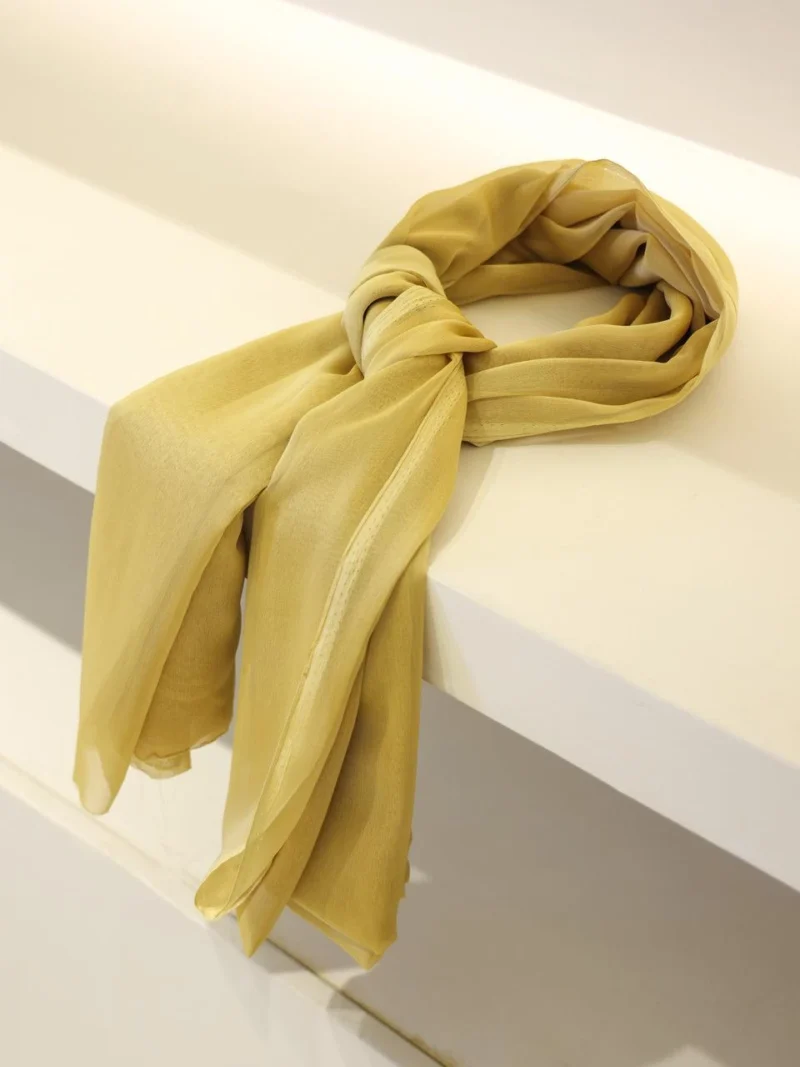 Gold Evening Shawl Fabric