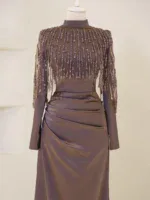 Helena Modest Evening Dress