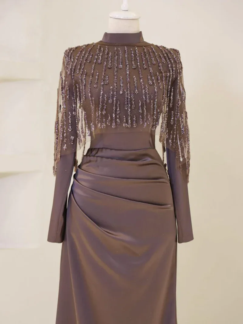 Helena Modest Evening Dress