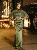 Helena Modest Evening Dress