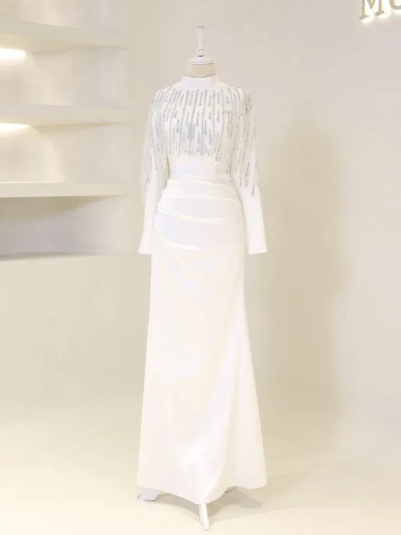 Helena Modest Evening Dress