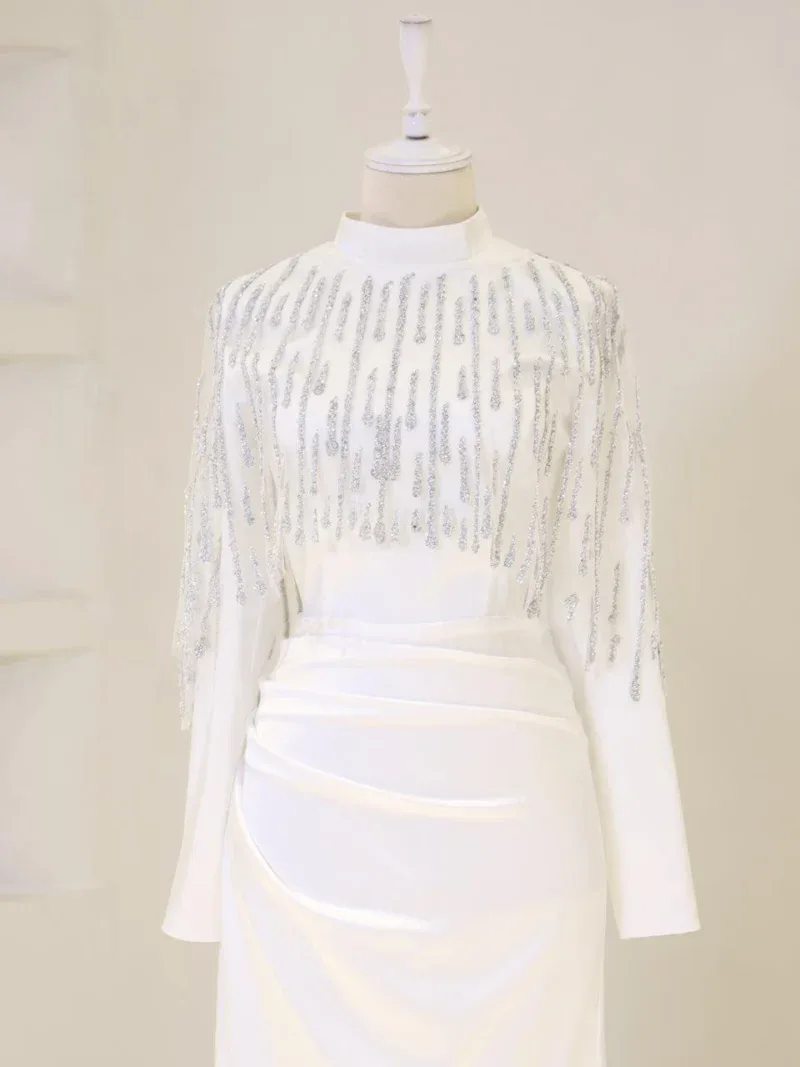 Helena Modest Evening Dress