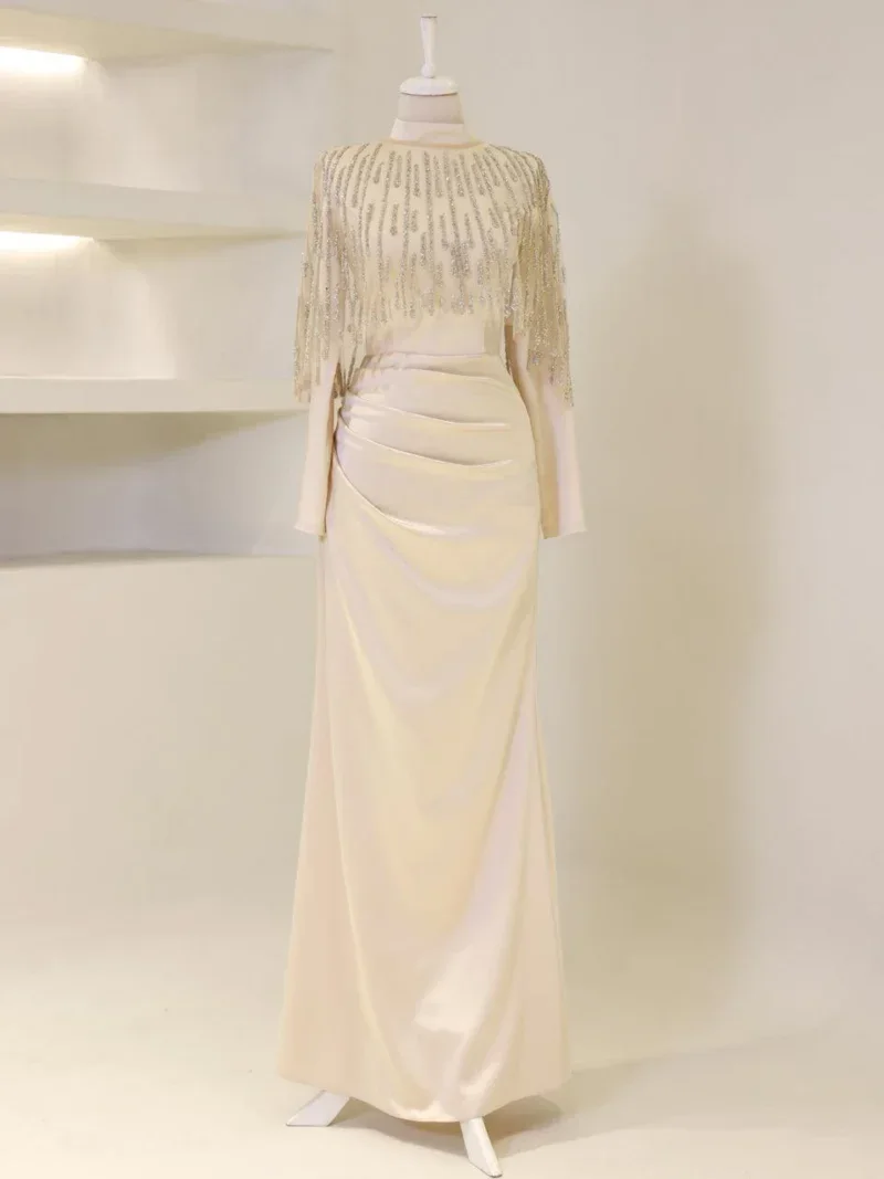 Helena Modest Evening Dress