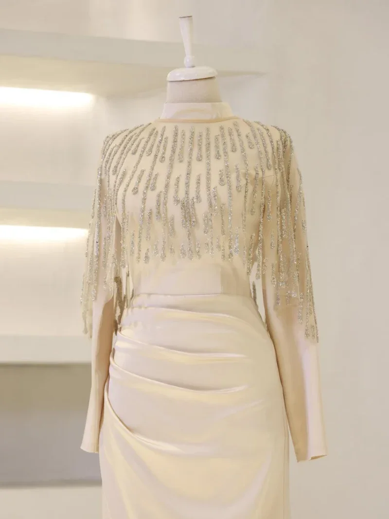 Helena Modest Evening Dress