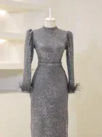 Hemdem Modest Evening Dress