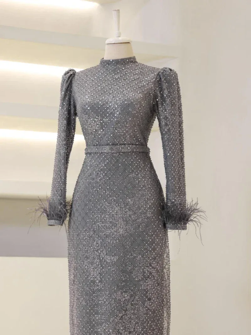 Hemdem Modest Evening Dress