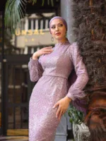 Hemdem Modest Evening Dress