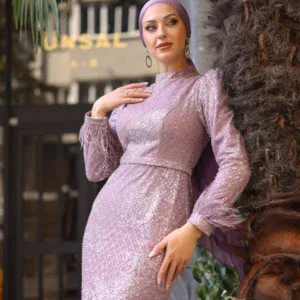 Hemdem Modest Evening Dress