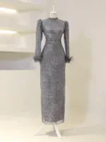 Hemdem Modest Evening Dress